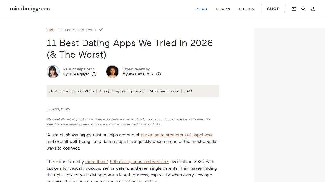 We Tried The Best Dating Apps Of 2026 — These Top Picks Are Actually Worth Your Time